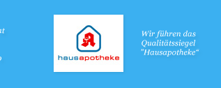 Qualit&auml;tssiegel Hausapotheke